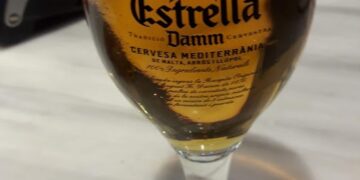 beer on Barcelona vacation