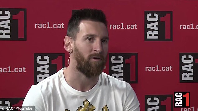 Lionel Messi interview to Rac1