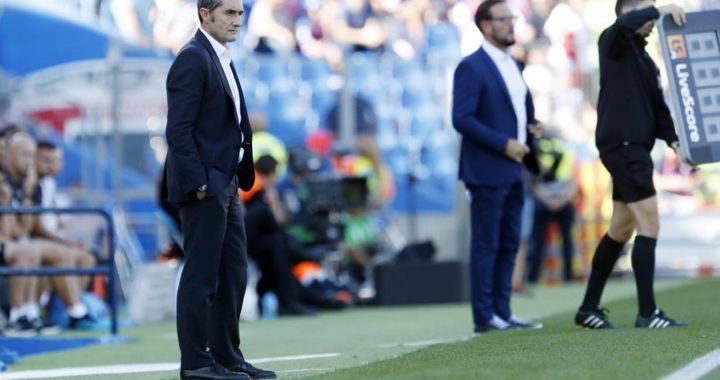 Valverde and Griezmann talk to the press ahead of Inter Milan