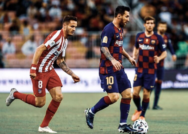 Barcelona lose to Atletico in the Super Copa semi final
