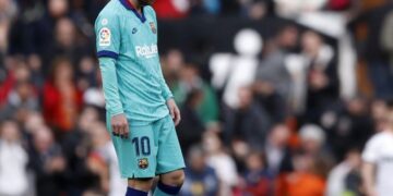 Barcelona mark the first loss in the Setien era against Valencia