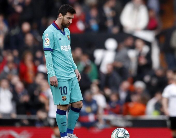 Barcelona mark the first loss in the Setien era against Valencia