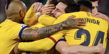 FC Barcelona wins Betis