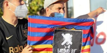 Fans furius on Bartomeu now that Messi wants to leave