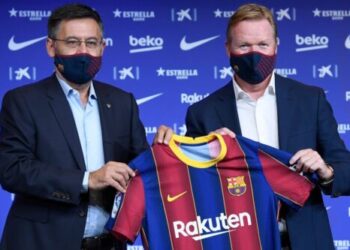 Barcelona coach koeman