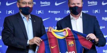 Barcelona coach koeman