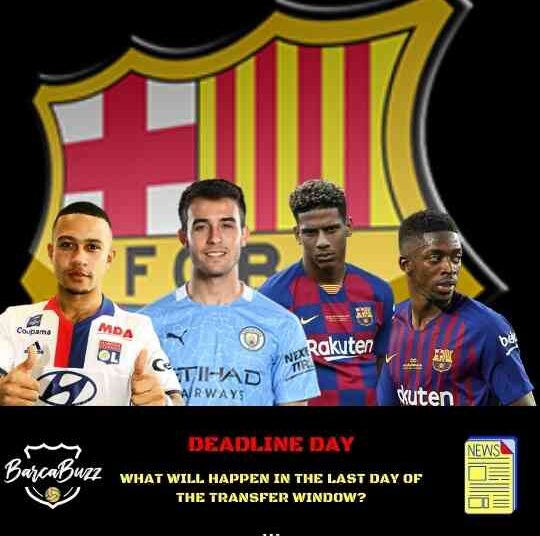Barcelona movements in the deadline day