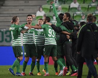 Ferencvarosi TC U19 Football Team from Hungary