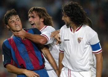 past encouters of Barcelona and sevilla