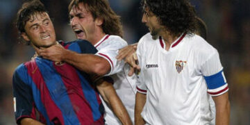 past encouters of Barcelona and sevilla