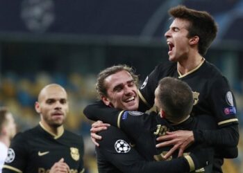 Barcelona wins vs Dynamo Kyiv