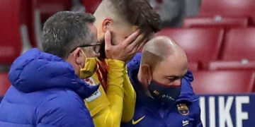 Injury Alert : Pique and Sergi Roberto out for a long time