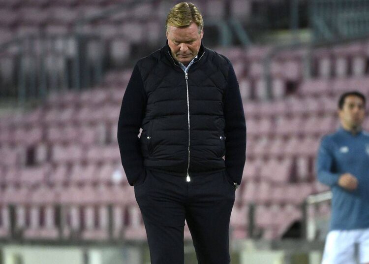 koeman's Barcelona lose another match