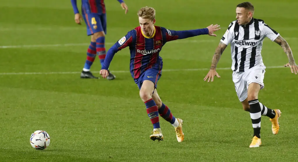 Frenkie De Jong vs Levante 