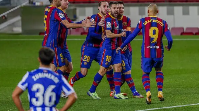 Important win for FC Barcelona vs Real Sociedad