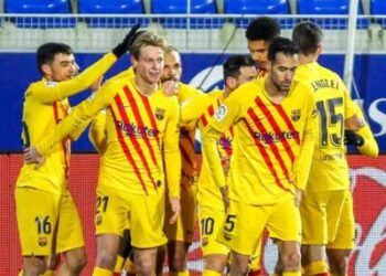 Match Points : FC Barcelona with a 1-0 win in Huesca