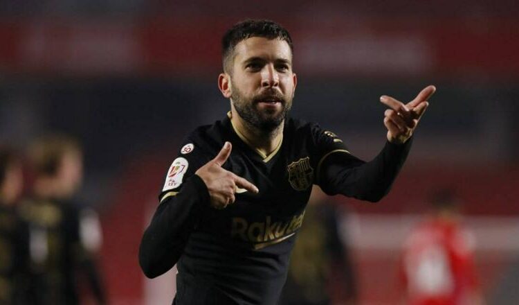 Great game for Jordi Alba vs Granada