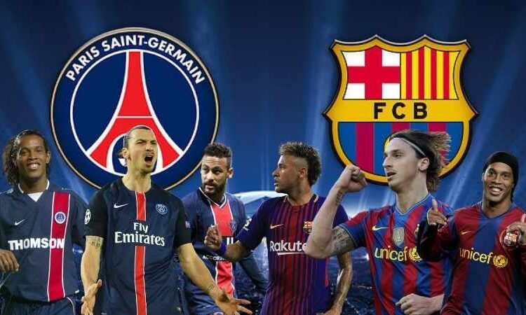 3 legends that played for both Barcelona and PSG