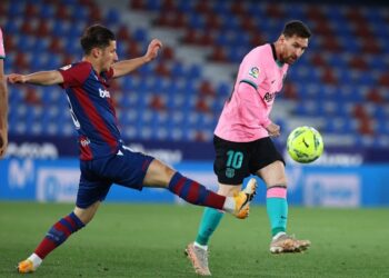 Match Report : Barcelona and Levante finish in a 3-3 draw