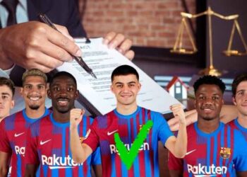 CONTRACT SITUATION OF BARCELONA PLAYERS