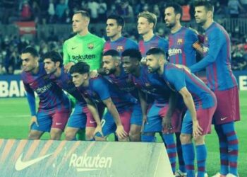 Starting 11 of Barça vs Valencia