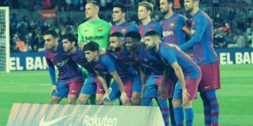 Starting 11 of Barça vs Valencia