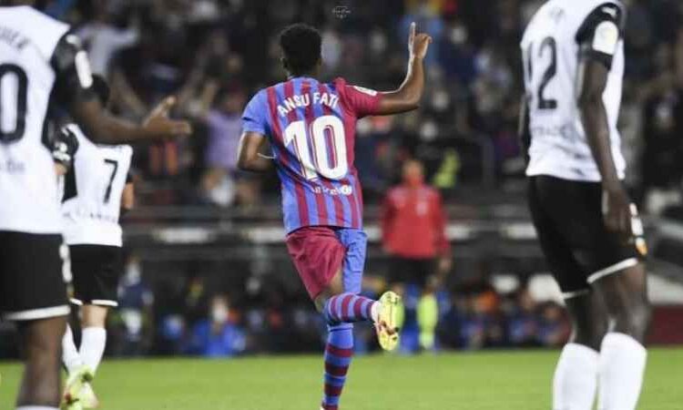 FOCUS TIME : Ansu Fati vs Valencia (3-1)