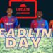 *UPDATING* – Transfer Deadline Day January 2022 is Here!