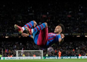 Pierre-Emerick Aubameyang Enjoys his life in Barcelona so far