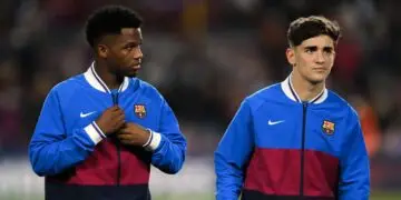 Gavi reveals what Ansu Fati told him after he beat his Spain record