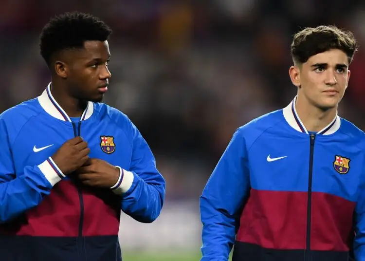 Gavi reveals what Ansu Fati told him after he beat his Spain record