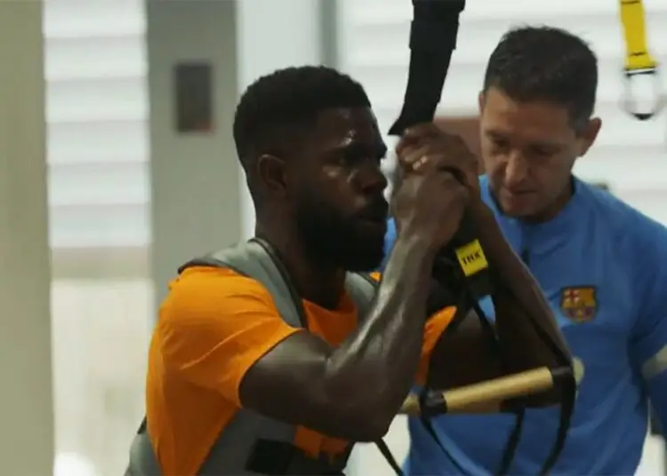 Rennes coach has worries over Samuel Umtiti condition