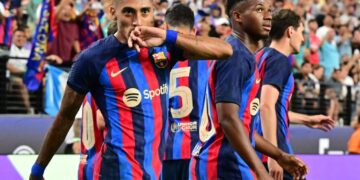 Raphinha to take free kicks for Barça next season?