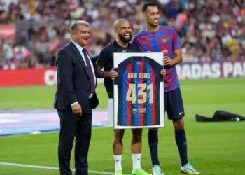 Dani Alves finally received the goodbye he deserved