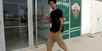 Alex Collado is already training with Elche