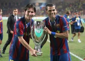 Dani Alves responds to possibility Lionel Messi will overtake him as the most decorated player