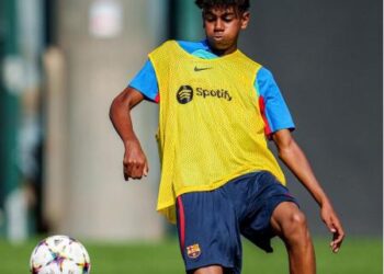 Lamine Yamal already trains with the first team at 15-year-old