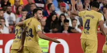 Eric Garcia gets his reward for his great form