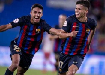 Juanda Fuentes scores a Golazo as Barcelona Atletic win 2-0