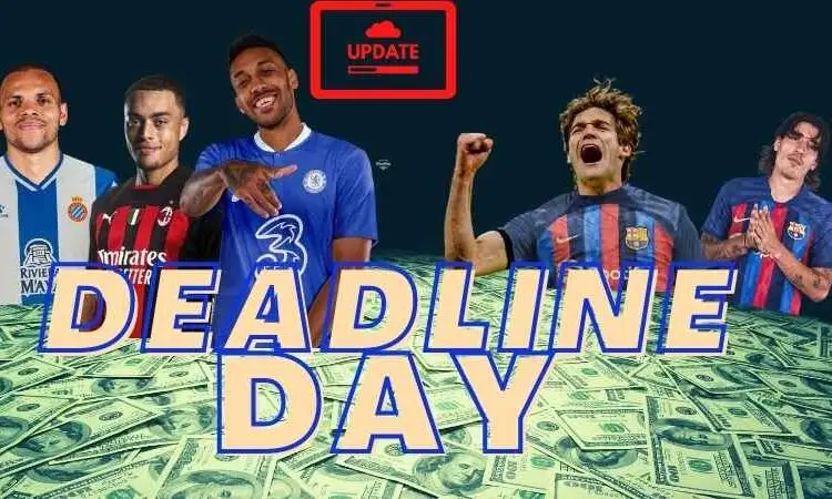 *UPDATING* Deadline Day Summer 2022 – Market Closes Tonight