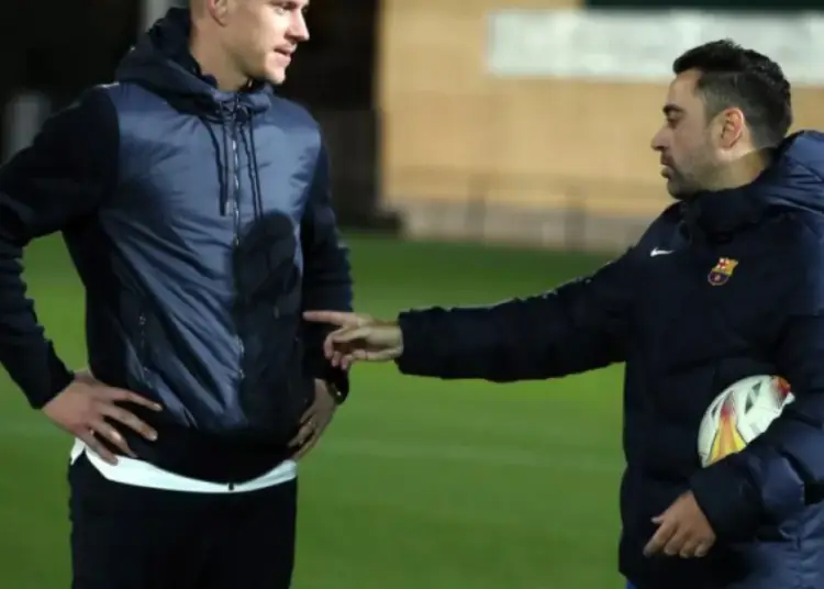 Xavi and Ter Stegen, in search of records in Son Moix