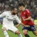 Abde gets a mark in the Bernabéu exam