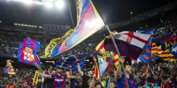 Camp Nou : Attendance leader in European leagues this season