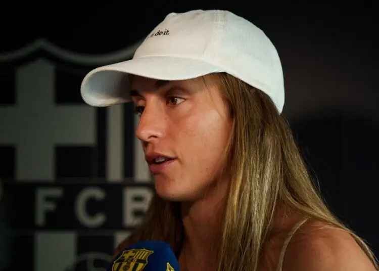 Alexia Putellas : “I will not put my career at risk”