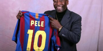 The four times Pelé faced Barça