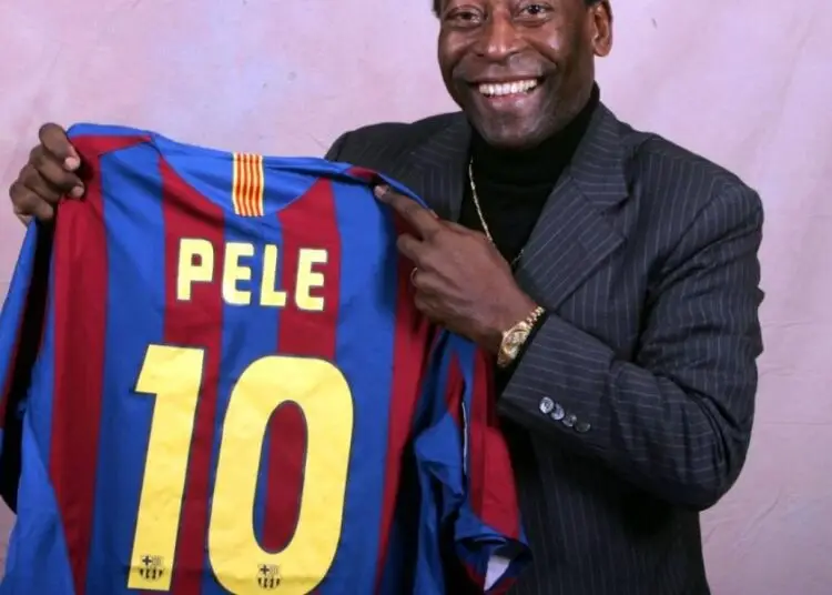 The four times Pelé faced Barça