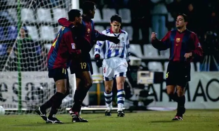 Xavi Hernández’s most remembered moment in Valladolid