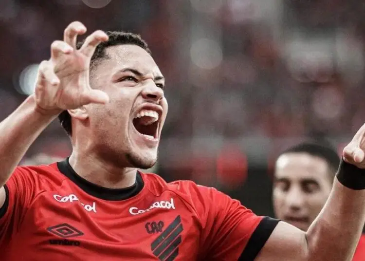 WATCH: Vitor Roque celebrates his signing with a goal