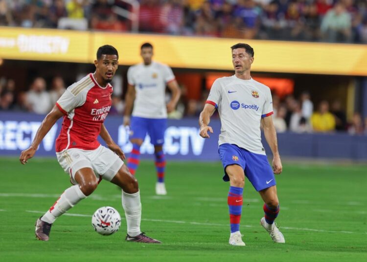 Match Review : Arsenal vs FC Barcelona (5-3)