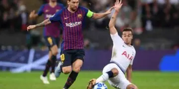 Memorable Moments from Barcelona and Tottenham Past Meetings